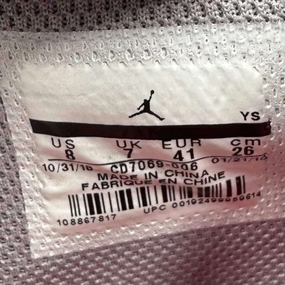 Jordan Legacy 312 Low 'Bred Cement'
